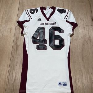 Russell Athletic Football Jersey GREYHOUNDS Dri Power #46 Jersey Stretch‎ L